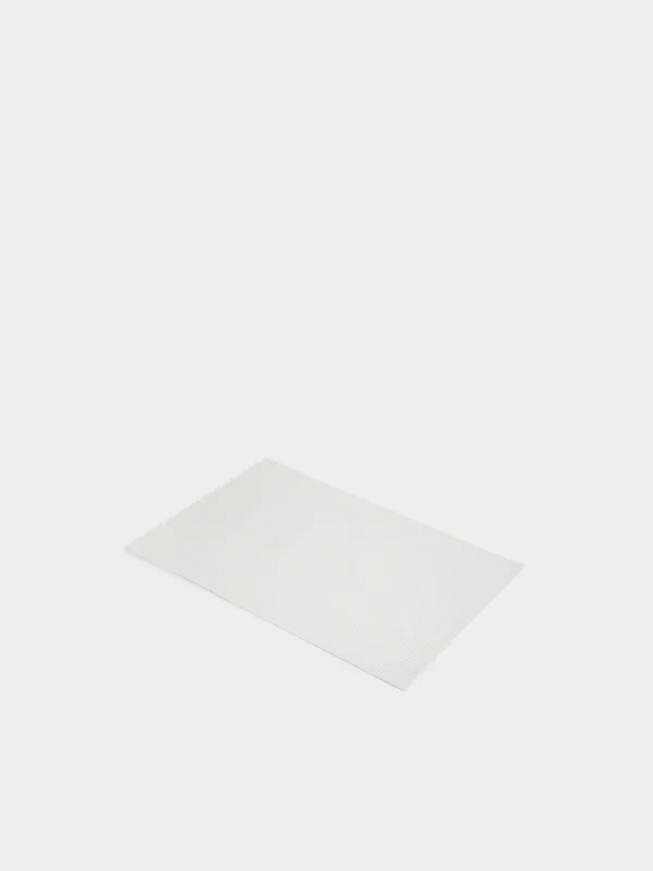 Салфетка под приборы, 30х45 см, Серебристая нить, Solid, image-1