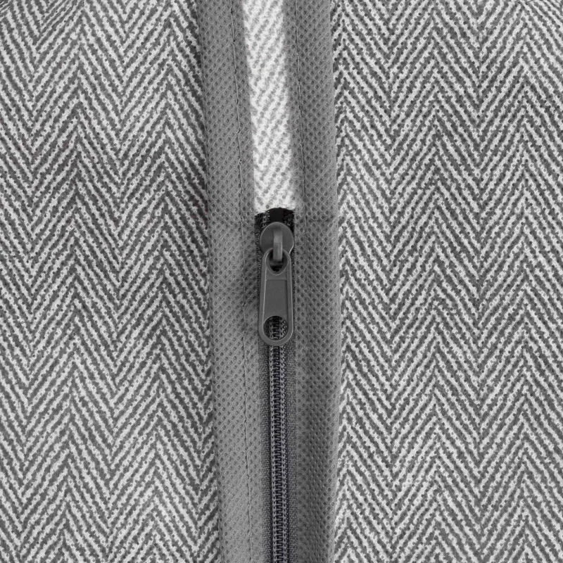 Чехол для одежды, 60х100 см, текстиль/ПВХ, серый, Pedant new, image-3