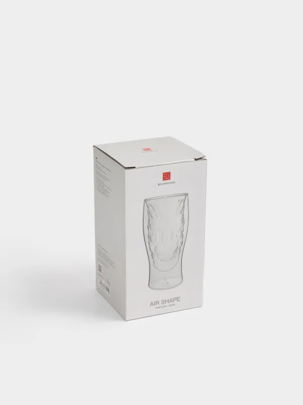 Стакан для пива, 16 см, 300 мл, стекло Б, Лев, Air shape, image-3