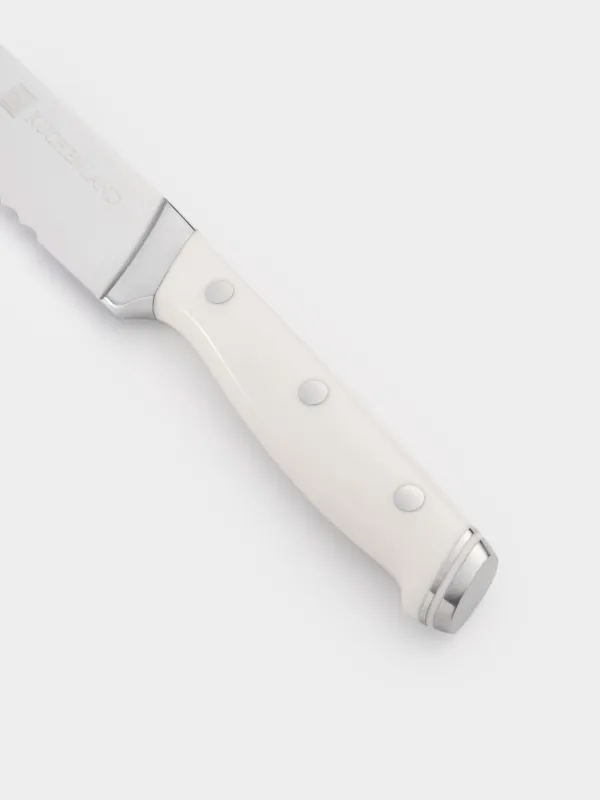 Нож хлебный, сталь/пластик, белый, Solo white, image-2