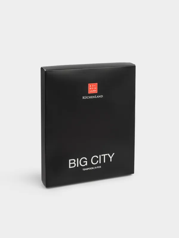 Ложка чайная, 6 шт, с длинной ручкой, сталь, Madrid, image-5