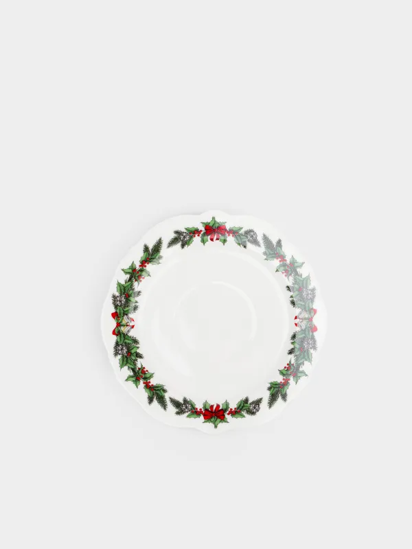 Пара чайная, 1 перс, 2 пр, 200 мл, фарфор N, белая, Дом в лесу, Forest house, image-4