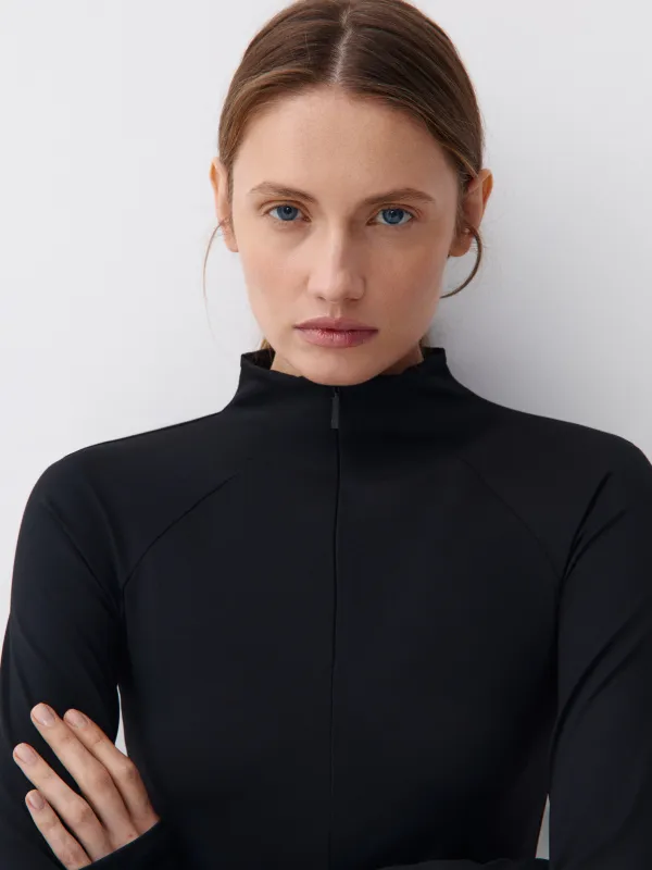 Лонгслив спортивный с вырезом для пальца, Brunita, image-2