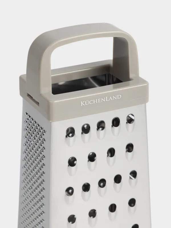 Терка, 21 см, четырехгранная, сталь/пластик, серая, Assist, image-2