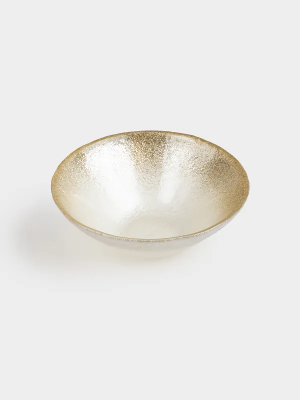 Салатник, 15х5 см, 350 мл, стекло, золотистый, Antares, image-1