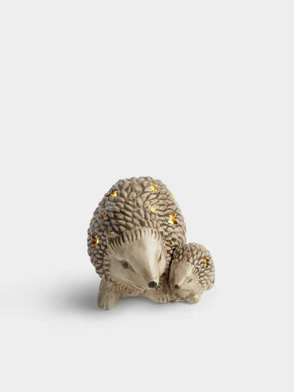 Статуэтка с подсветкой, 15 см, Ежи, Hedgehog, image-1