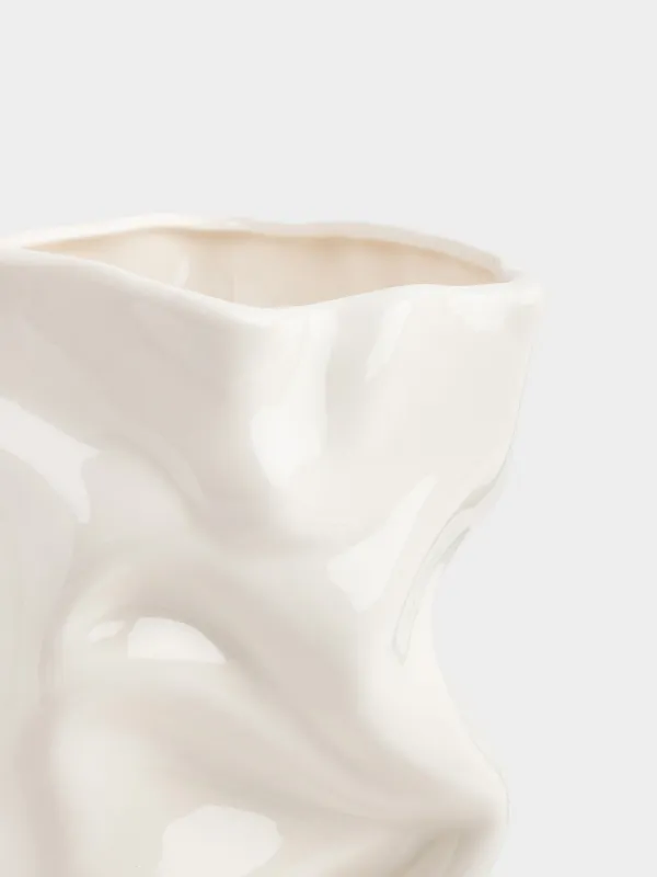 Ваза для цветов, 27 см, фарфор P, Crumple, image-2