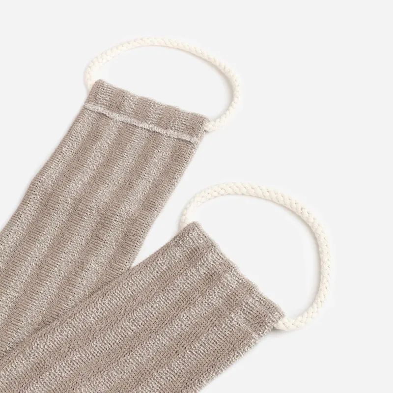 Мочалка-лента для тела, отшелушивающая, с ручками, Showy, image-1