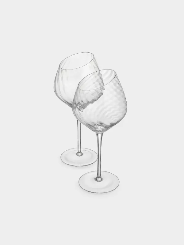 Бокал для красного вина, 530 мл, 2 шт, кристальное стекло, Charm V, image-1