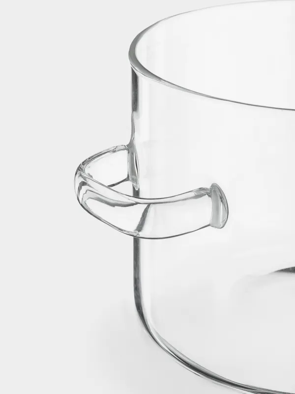 Кастрюля, 15 см, 1,5 л, стекло Б, Clear, image-2