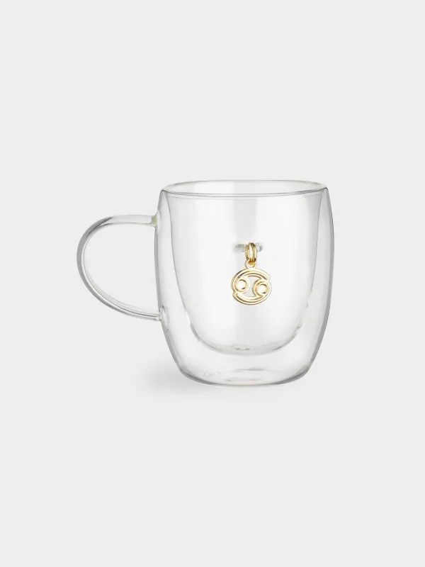 Кружка, 280 мл, с подвеской, Рак, Air figure zodiac, image-0