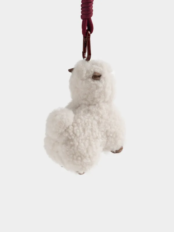 Игрушка-брелок, 13 см, мягкая, Альпака, Keychain toy, image-2