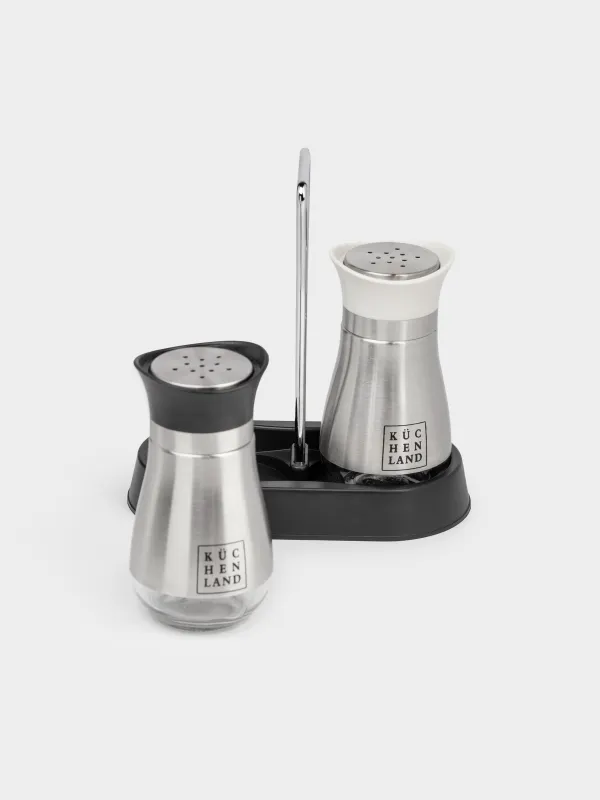 Набор для соли и перца, на подставке, Classic, image-2