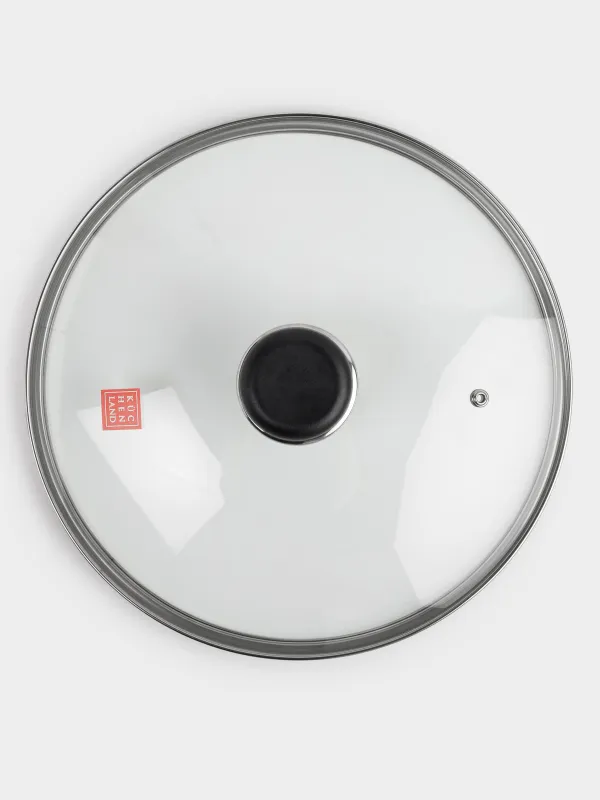 Крышка, 28 см, стекло/металл, Action Accessory, image-2