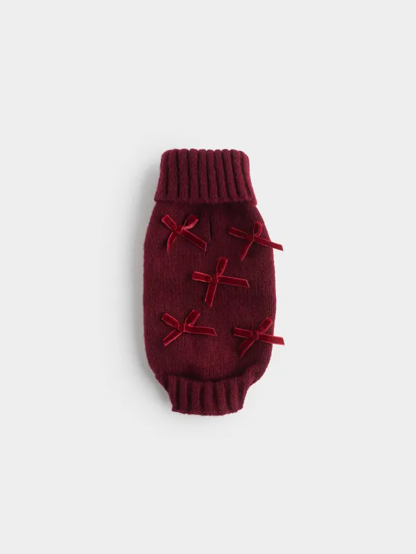 Свитер для животных с принтом Бантики, Fashion pet, image-0