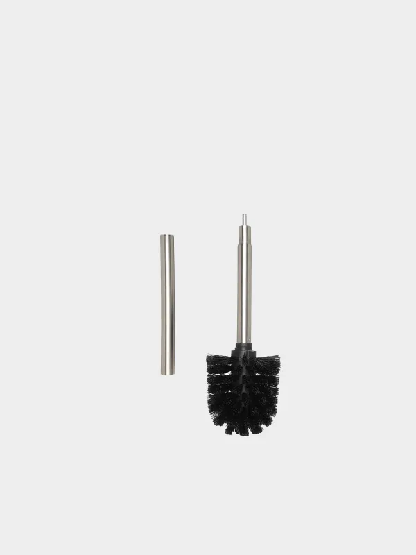 Ерш туалетный, с автоматической подставкой, Total black, image-3