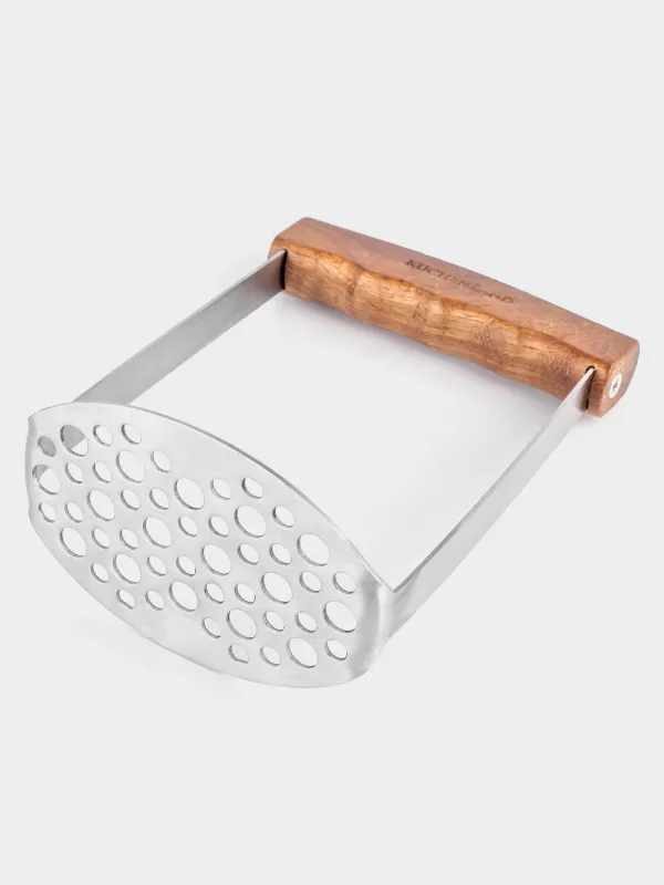 Пресс для пюре, 17 см, сталь/дерево, Walnut tree , image-2