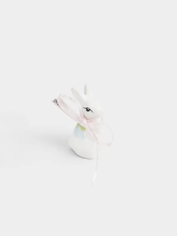 Статуэтка, 5 см, Кролик с цветами, Rabbit bloome, image-2