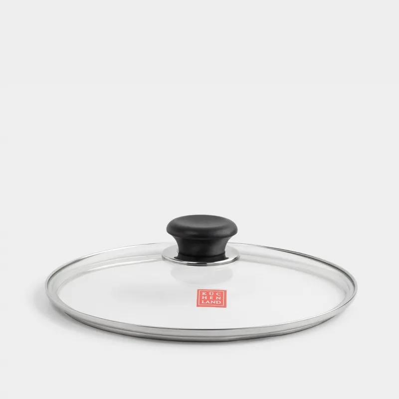 Крышка, 24 см, стекло/металл, Action Accessory