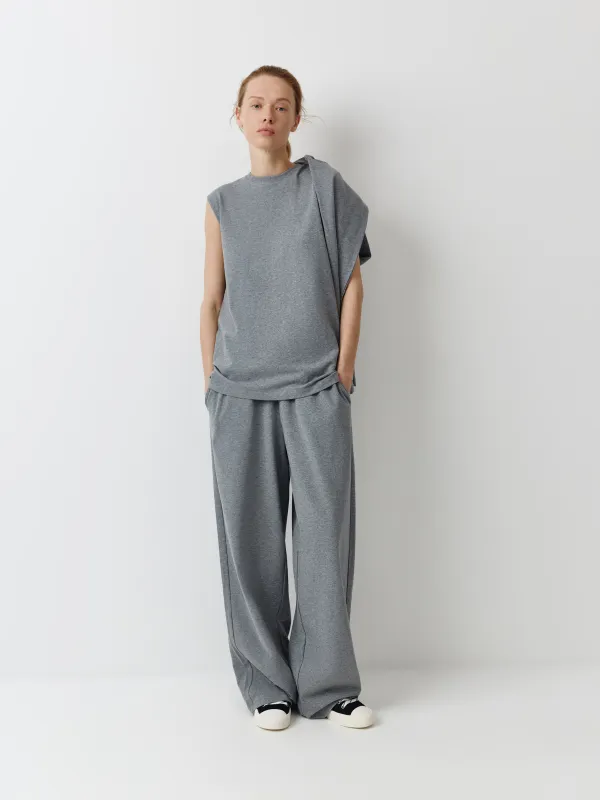 Блуза женская, с декоративным джемпером, Valerie, image-3