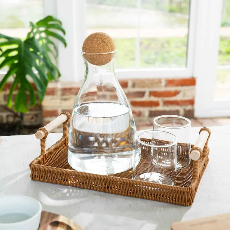 Графин, 1,7 л, с крышкой, стекло Б/пробка, Шар, Globe, image-3