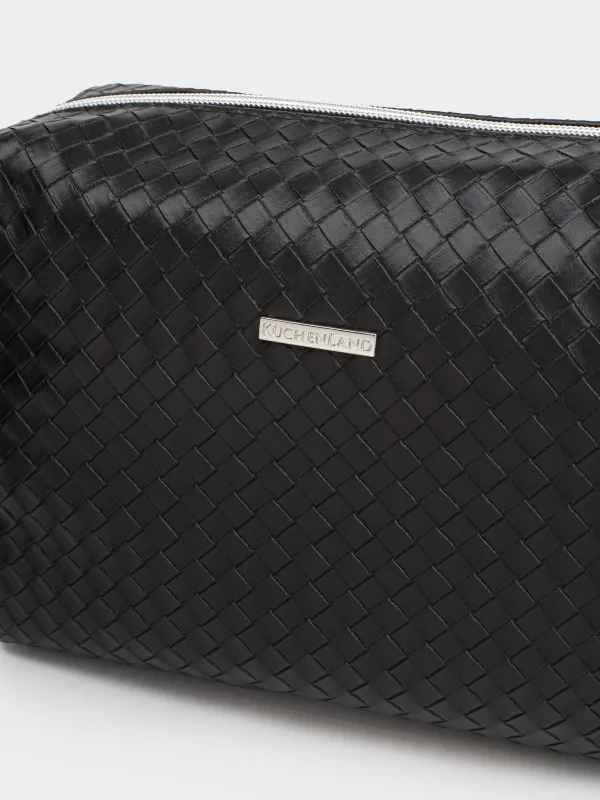 Косметичка, черная, Sennit, image-1