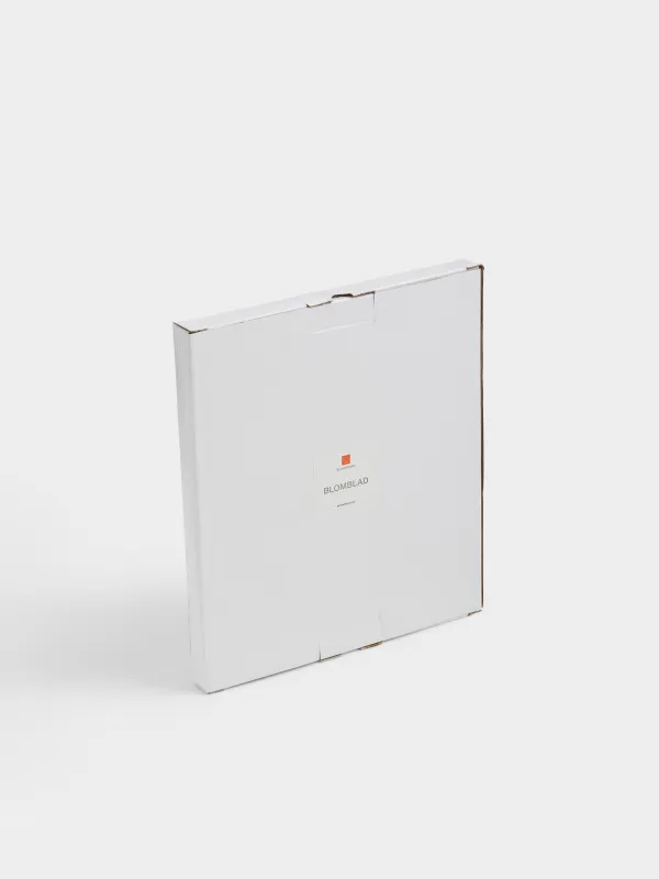 Тарелка обеденная, 27х21 см, фарфор P, белая, Лепесток, Blomblad, image-6