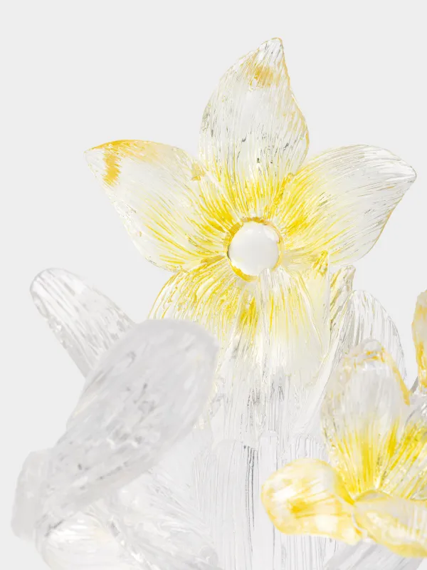 Ваза для цветов, 28 см, декоративная, полирезин, Нарциссы, Bloome, image-1