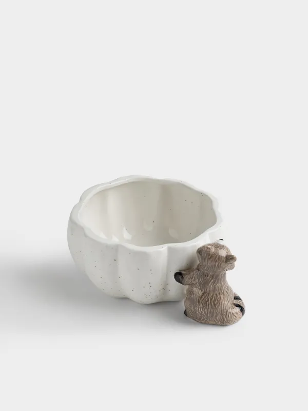 Салатник, 20х8 см, 1 л, Енот, Raccoon, image-2