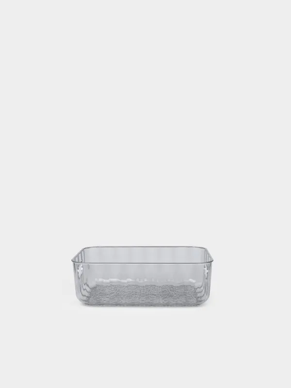 Ящик-органайзер, пластик, серый, Renaissance clear, image-2