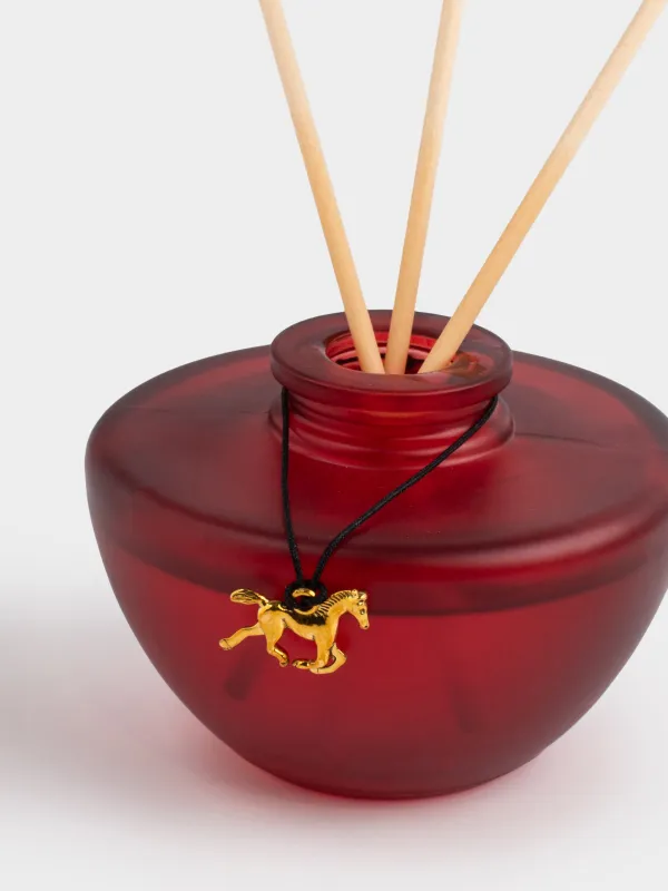 Ароматический диффузор, 100 мл, с подвеской, красный, Pomegranate & raspberry, Лошадка, Important, image-3