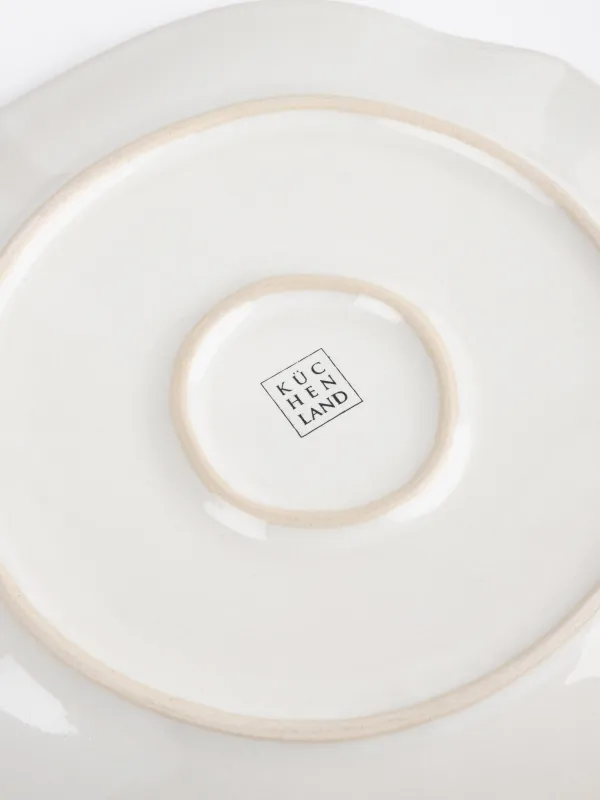 Тарелка закусочная, 22 см, Неровный край, Bumpy, image-4