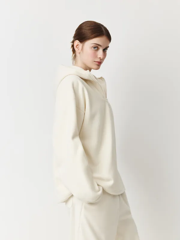 Толстовка с молнией, с капюшоном, Milegros, image-4