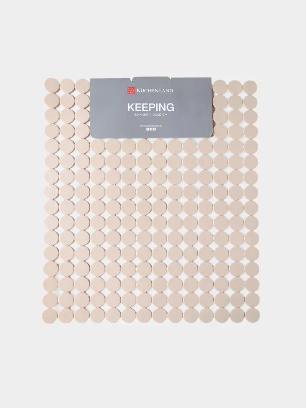 Коврик для кухонной раковины, 31х27 см, Keeping, image-1