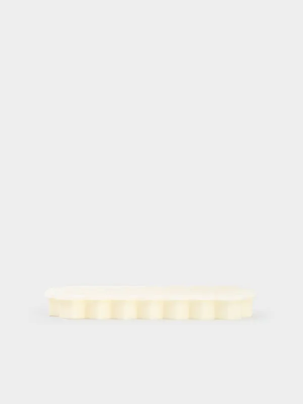 Форма для льда и шоколада, 20 см, 24 отд, силикон, молочная, Соты, Honey, image-6