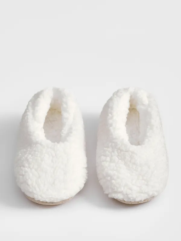 Тапочки-носки женские, искусственный мех/шерпа, Cozy plush, image-3