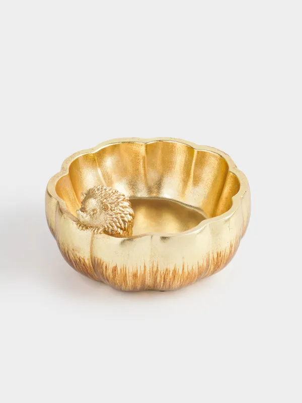 Конфетница, 21х12 см, Ежик на тыкве, Golden forest, image-2