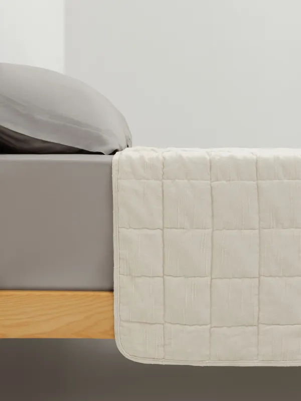 Покрывало, 220х240 см, шенилл/микрофибра, Stitch chenill, image-2