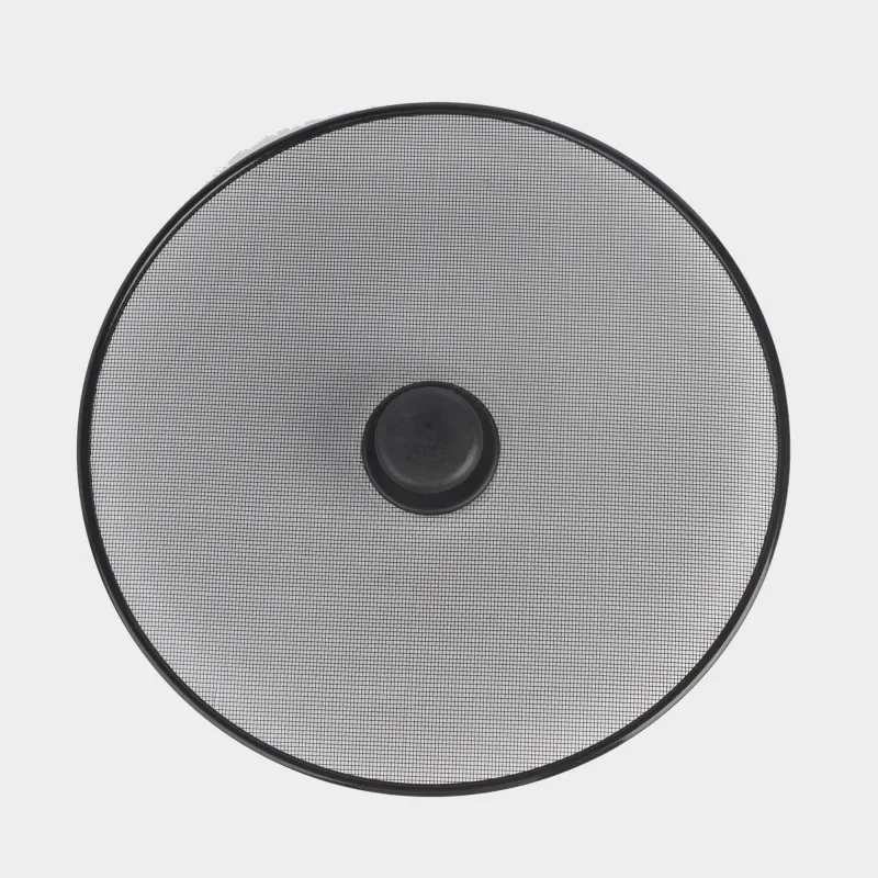 Крышка-рассекатель, 29 см, металл/пластик, черная, X-Loft