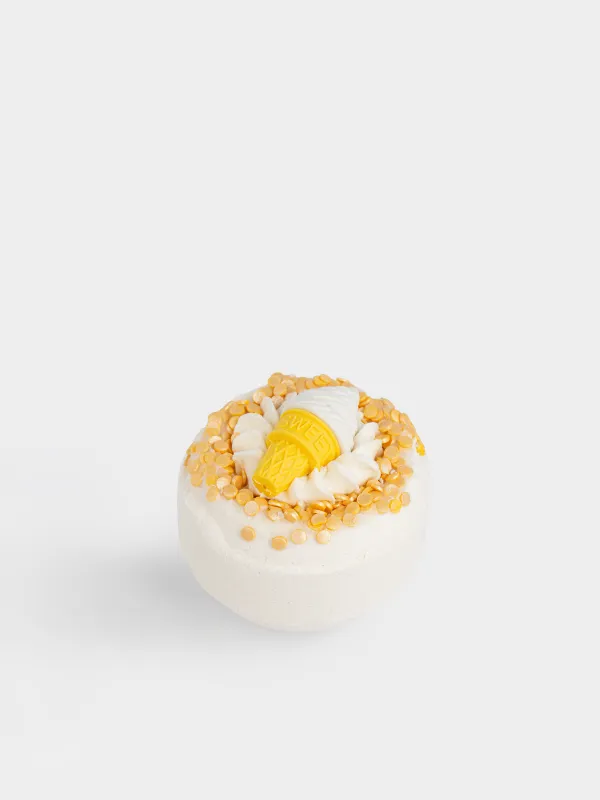 Бомбочка для ванны, с игрушкой, Ваниль, Food spa, image-1