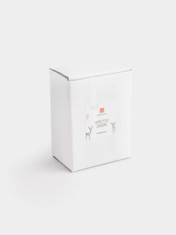 Стопка для водки, 150 мл, металл, золотистая, Олень, Arctic deer, image-5