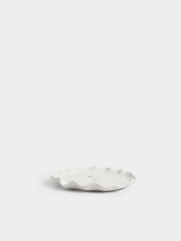 Тарелка закусочная, 19 см, Полевой цветок, Crumple flower, image-3