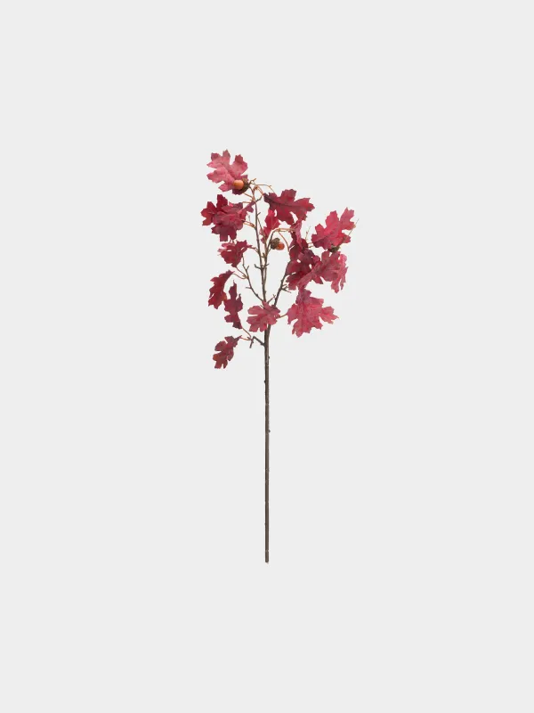 Ветка декоративная, 76 см, Желуди с листьями, Grand garden decor, image-0