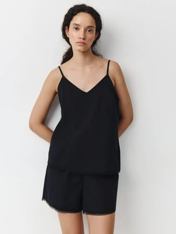 Топ женский, домашний, на бретельках, Delia, image-0