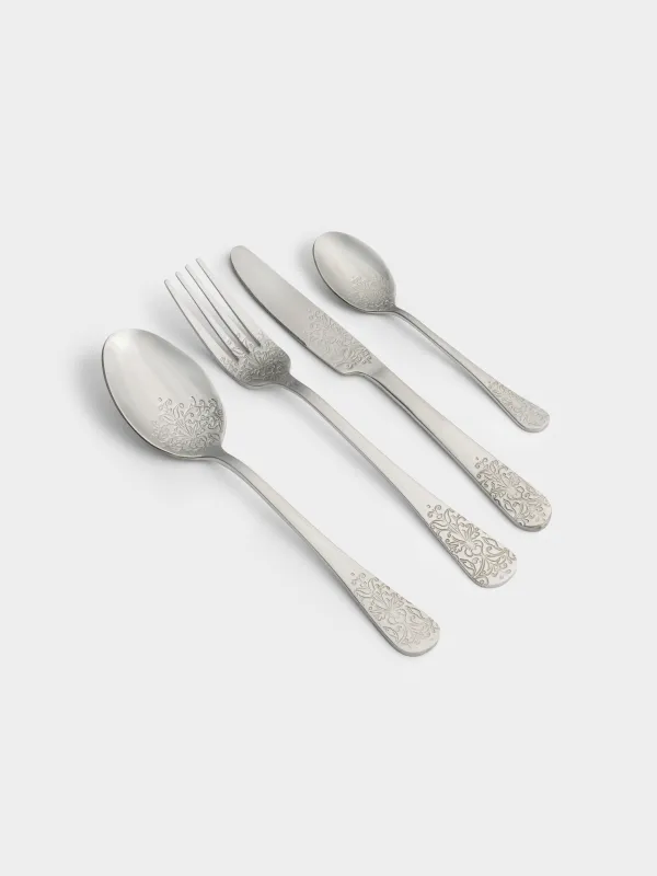 Столовые приборы, 6 перс, 24 пр, сталь, Узор, Versailles, image-0