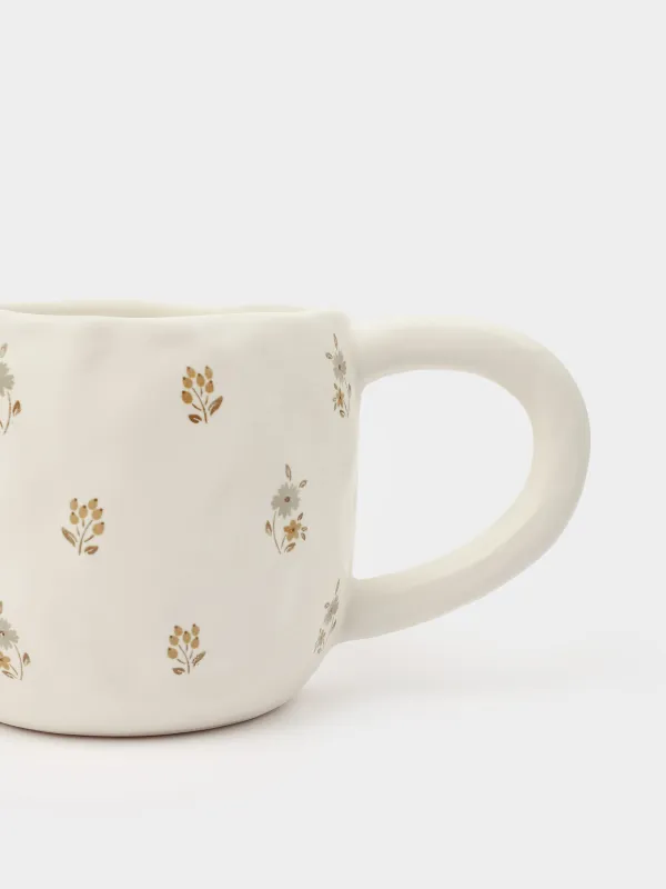 Кружка, 460 мл, Винтажные цветы, La flore, image-3