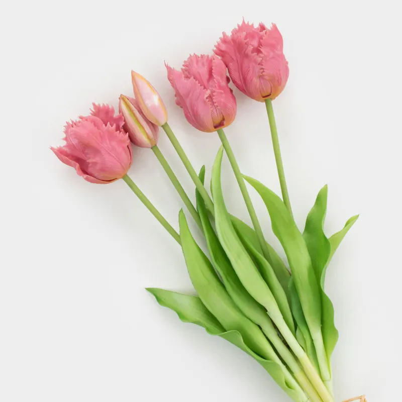 Букет искусственный, 39 см, пластик/металл, Сиреневые тюльпаны, Tulip garden, image-1