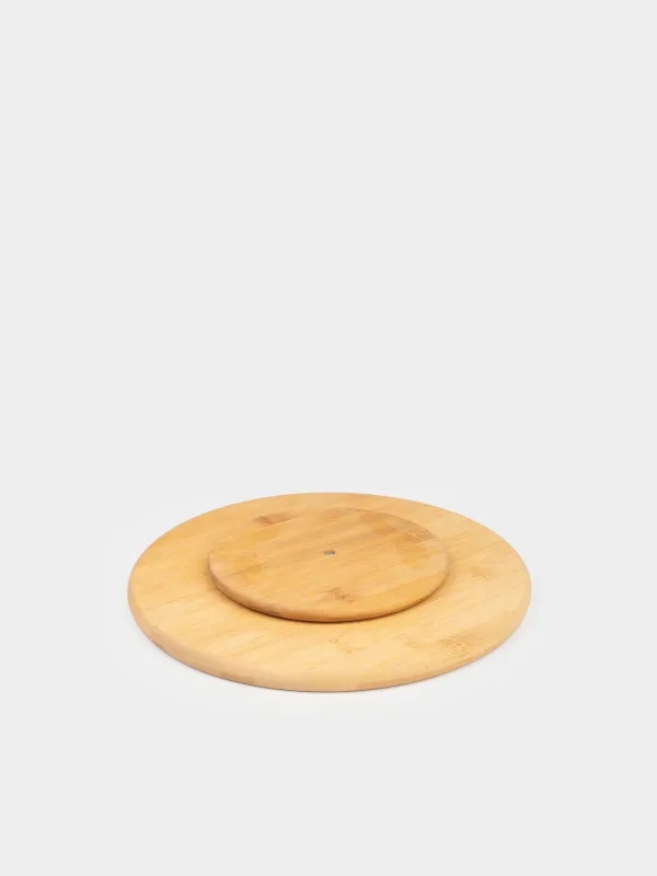 Блюдо сервировочное, 30 см, вращающееся, Bamboo, image-5