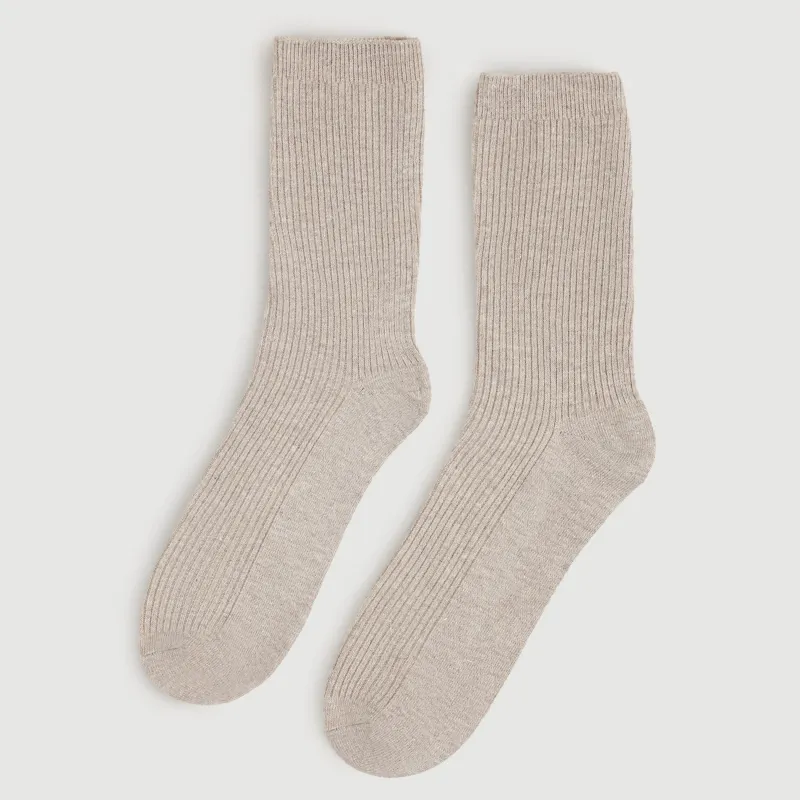 Носки женские, бежевые, Rubchik