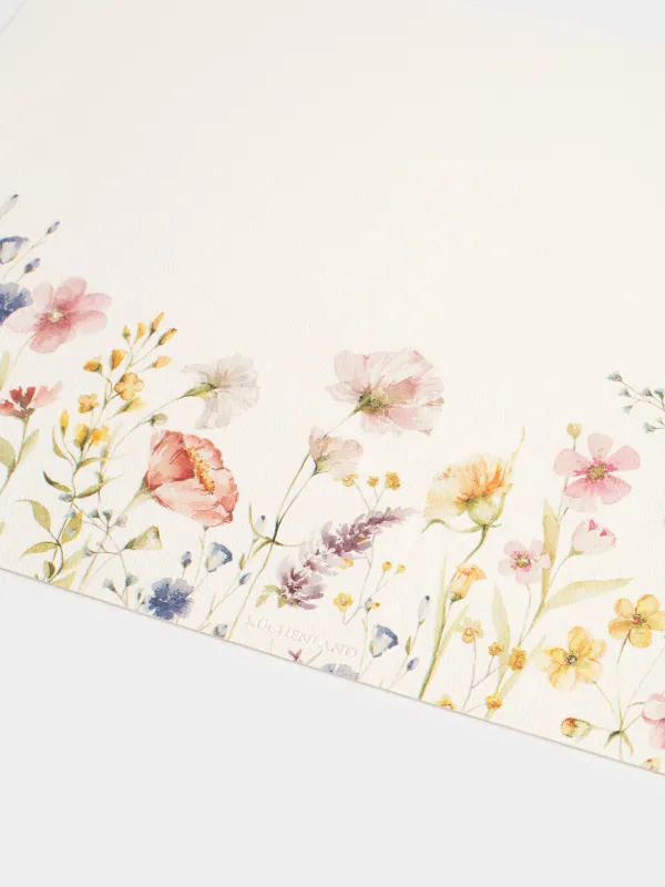 Салфетка под приборы, 30x45 см, Кролик в цветах, Rock print, image-1